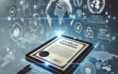 Servizio Traduzioni giurate e Certificate