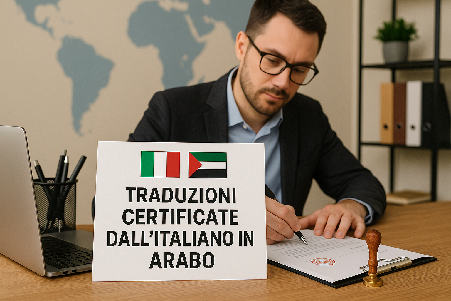 Traduzioni Certificate dall’italiano in arabo