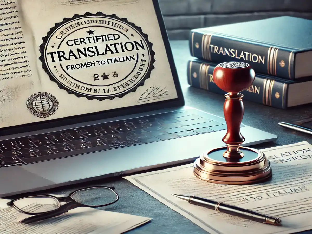 Traduzione Certificata Inglese Italiano