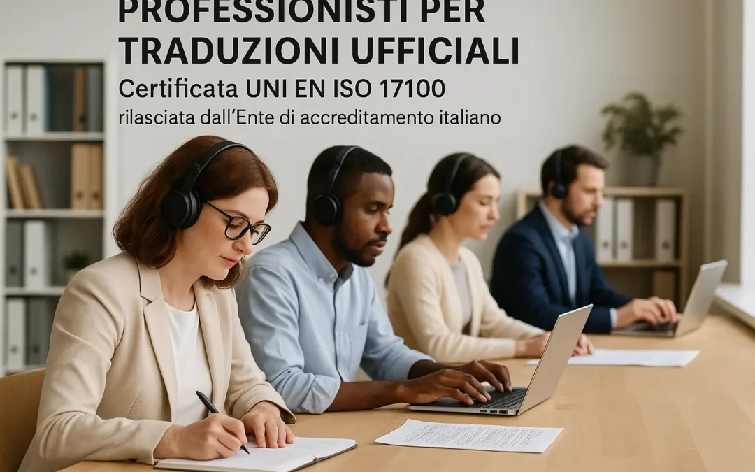 Professionisti per Traduzioni Ufficiali