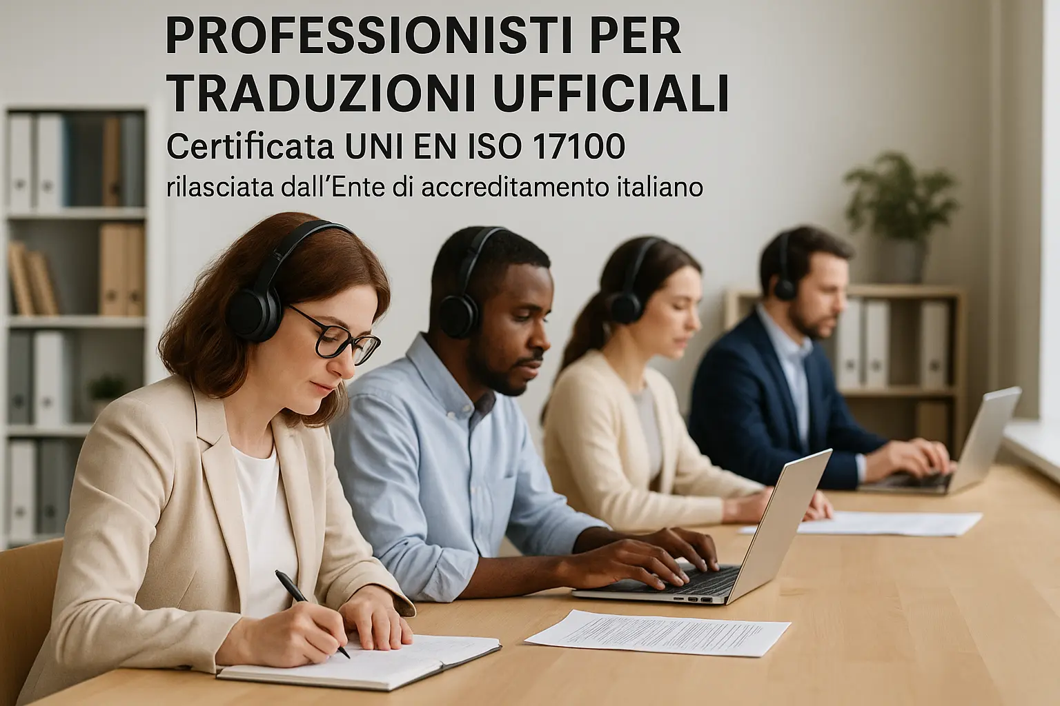 Professionisti per traduzioni Ufficiali
