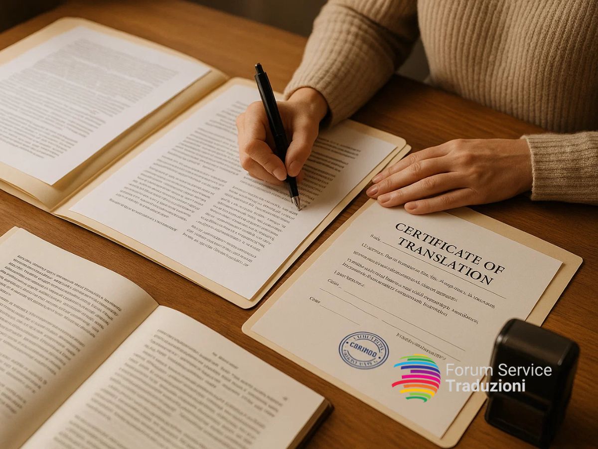 Traduzione certificata cos’è