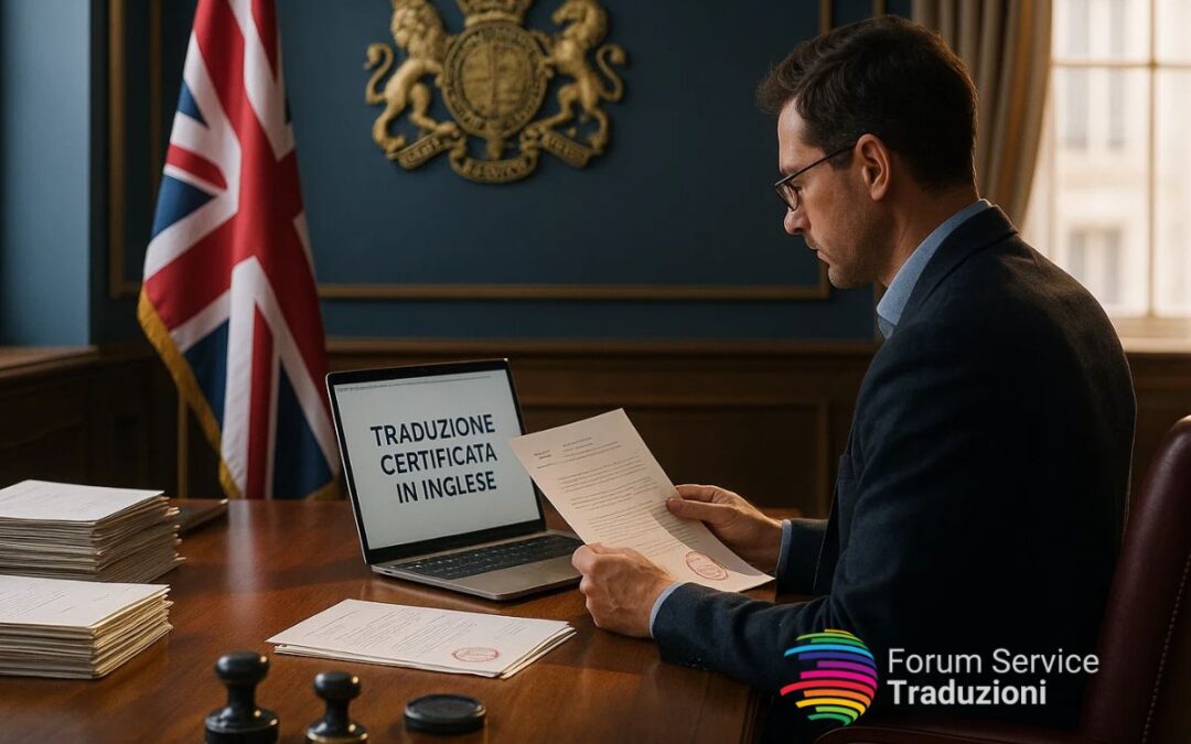 Traduzione certificata in inglese: quando e come