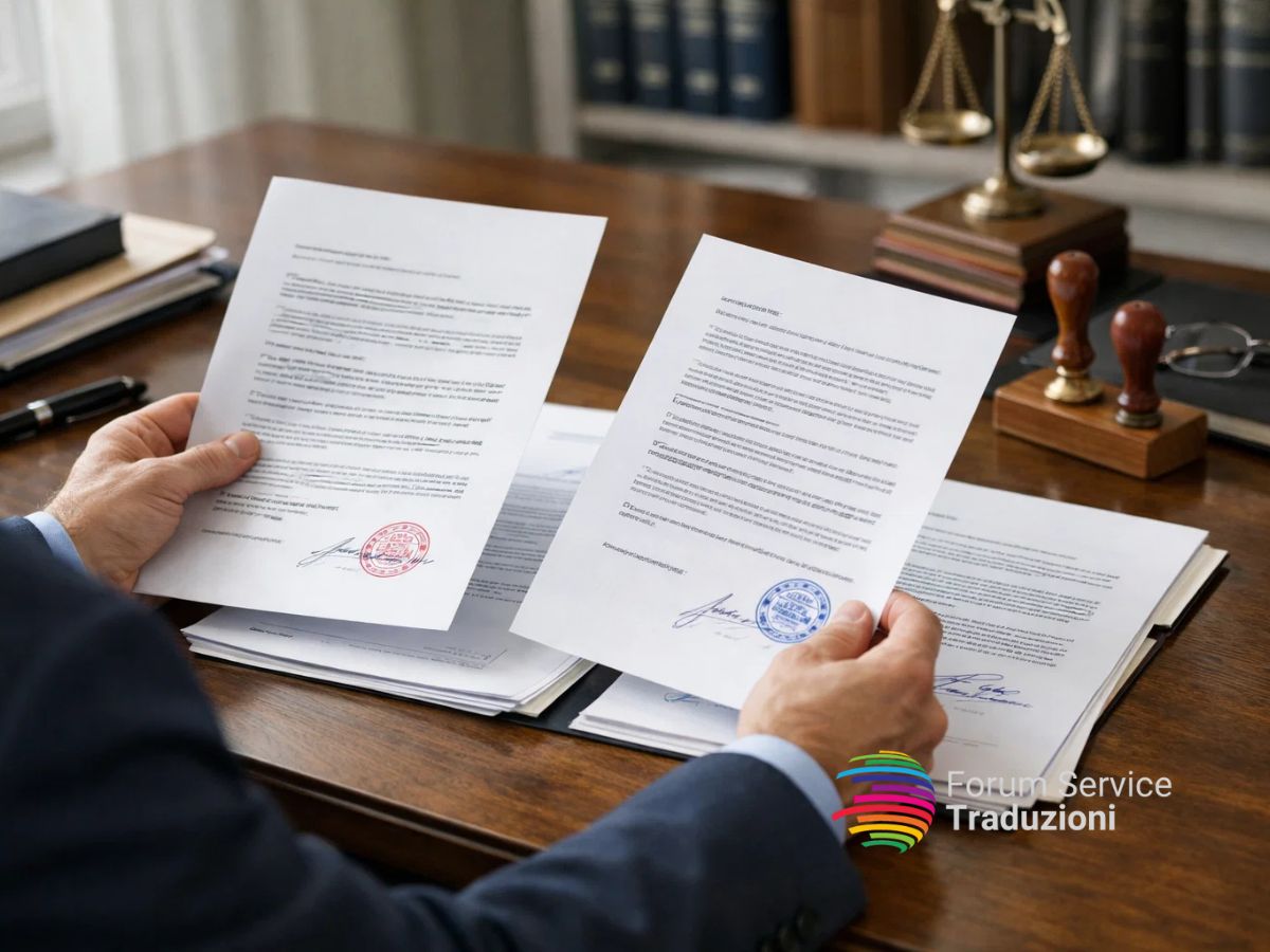 Traduzione certificata conforme