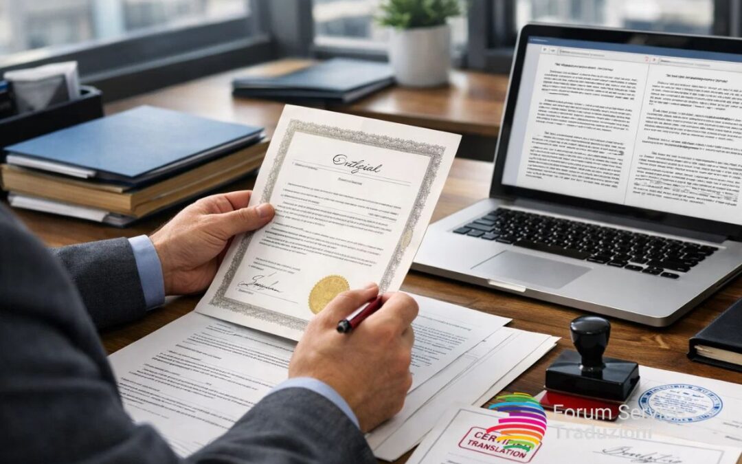 Come ottenere una traduzione giurata senza errori