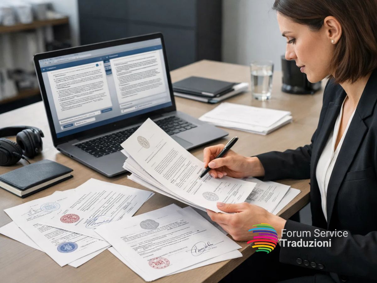 Dove tradurre documenti ufficiali