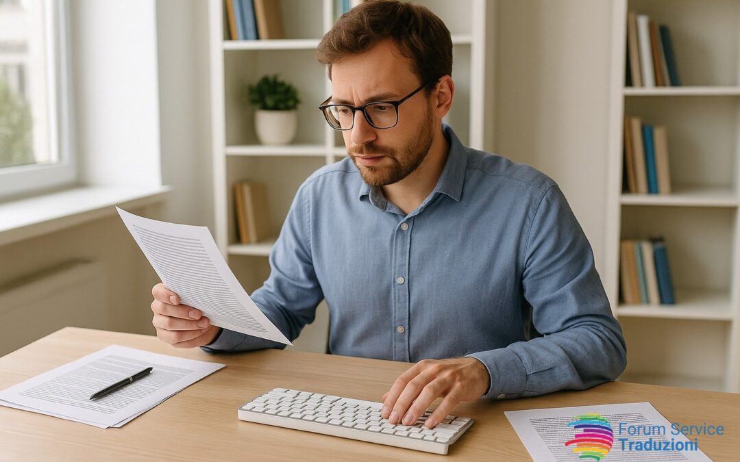 Traduzione giurata o legalizzata: cosa cambia