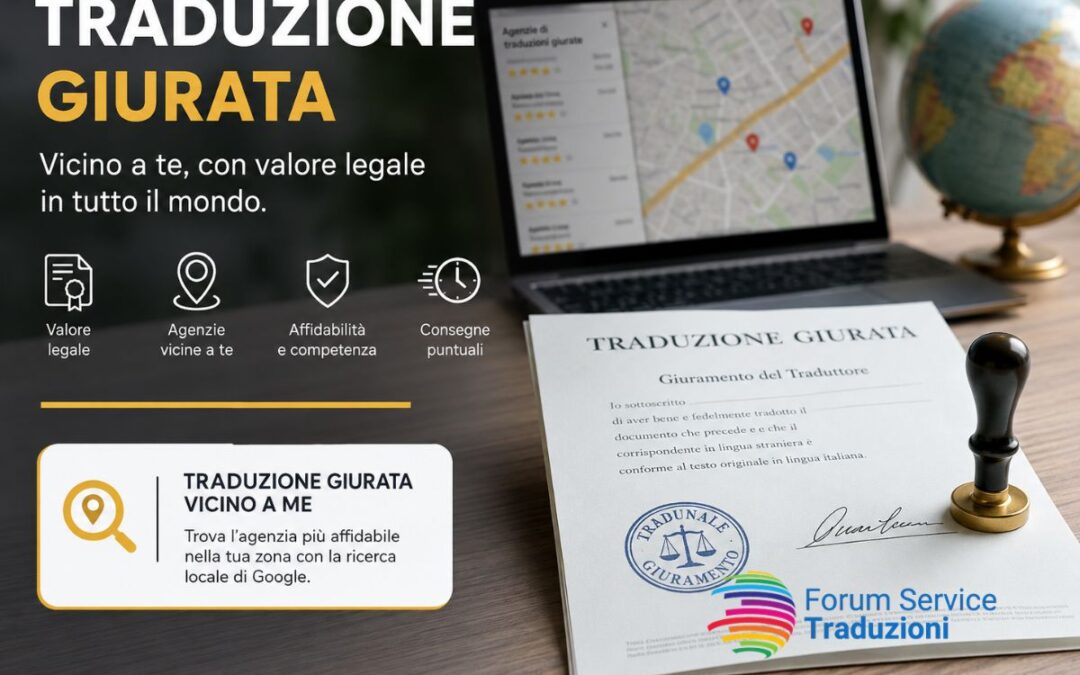 Traduzione giurata vicino a me: come scegliere
