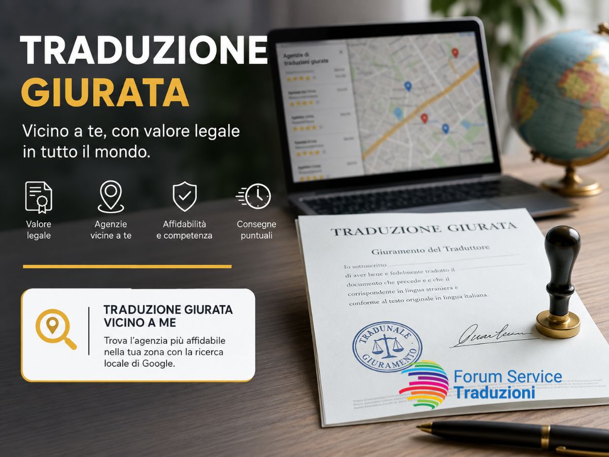 Traduzione giurata vicino a me Traduzione giurata vicino a me